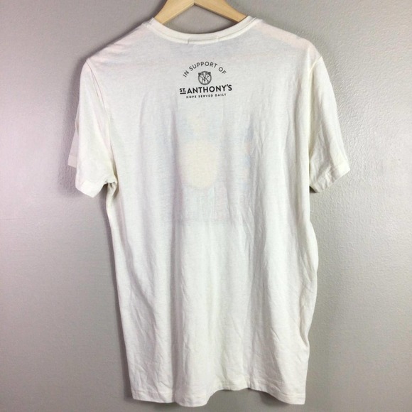 Re-Spun Marine Layer San Francisco NWT T Shirt White Medium - Picture 4 of 5